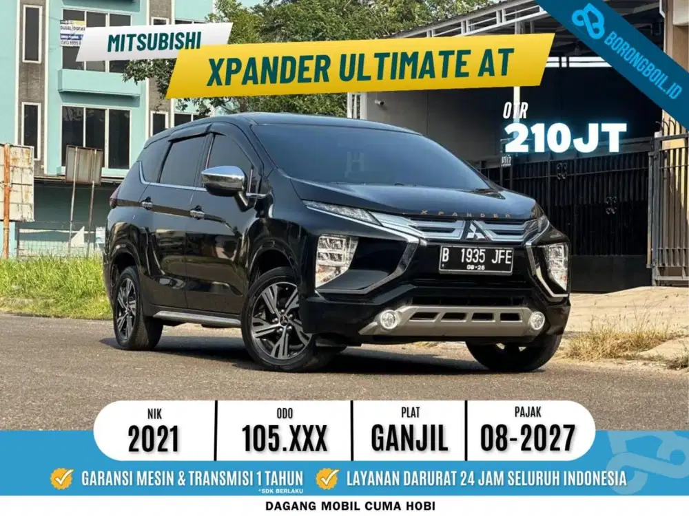 Termurah! Mitsubishi XPANDER ULTIMATE AT 2021 Hitam 2020 stargazer
