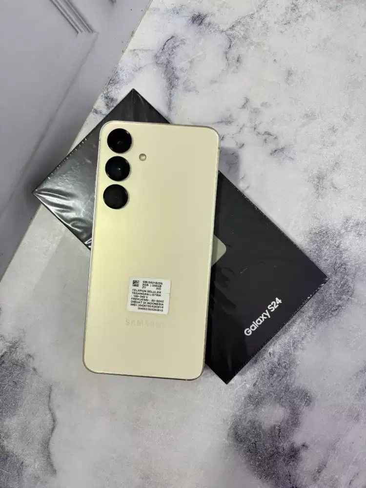 samsung S24 5G 8/256 amber yellow sein resmi indonesia lengkap