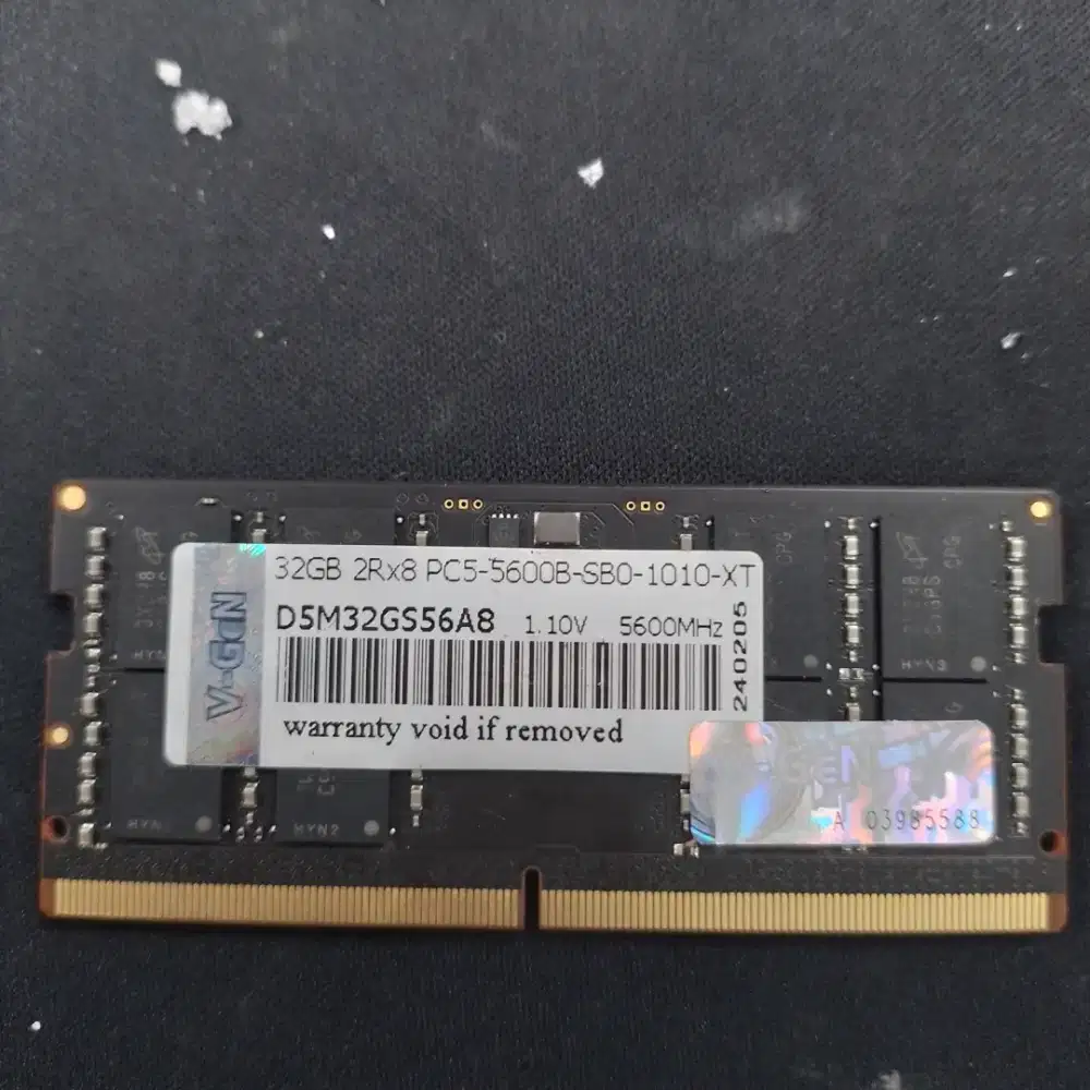 Ram 32gb ddr 5 vgen pc 5600 harga NETT