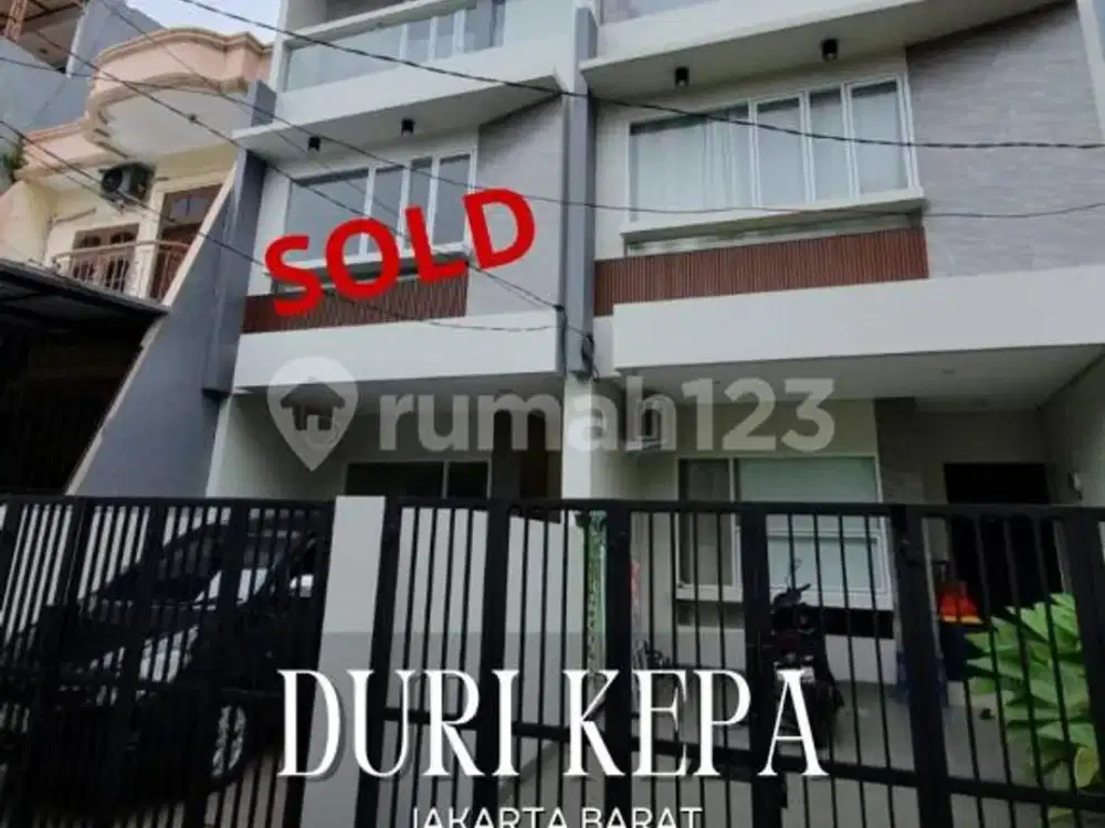 Dijual Murah!! Rumah Baru Minimalis Modern di Duri Kepa, Jakarta Barat