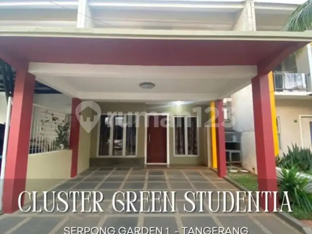Rumah Cluster Bagus & Murah Siap Huni di Serpong Garden 1, Tangerang