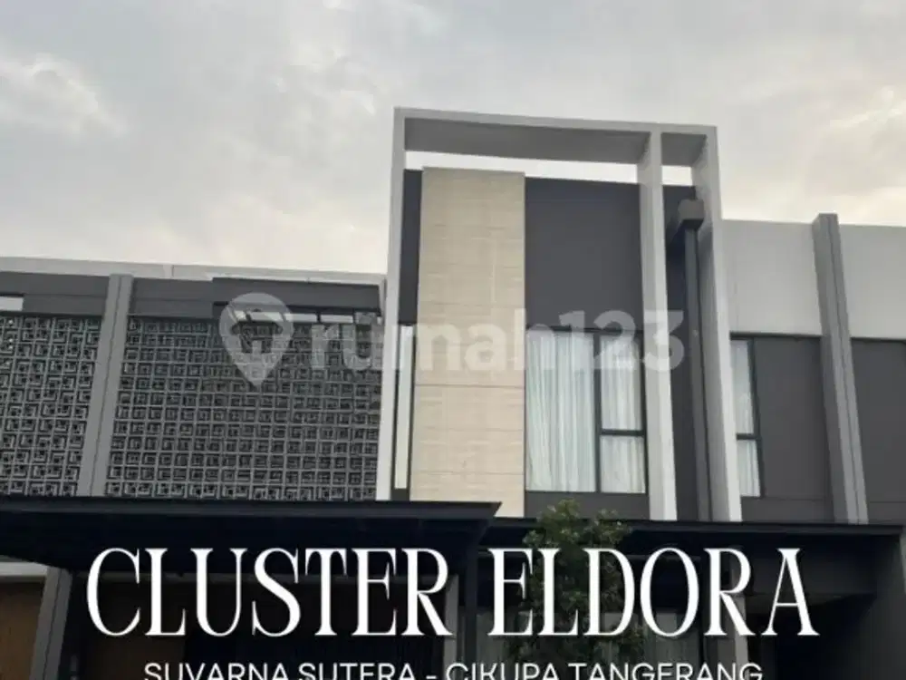 Dijual Cepat Rumah Cluster Bagus Siap Huni di Cluster Eldora, Suvarna Sutera