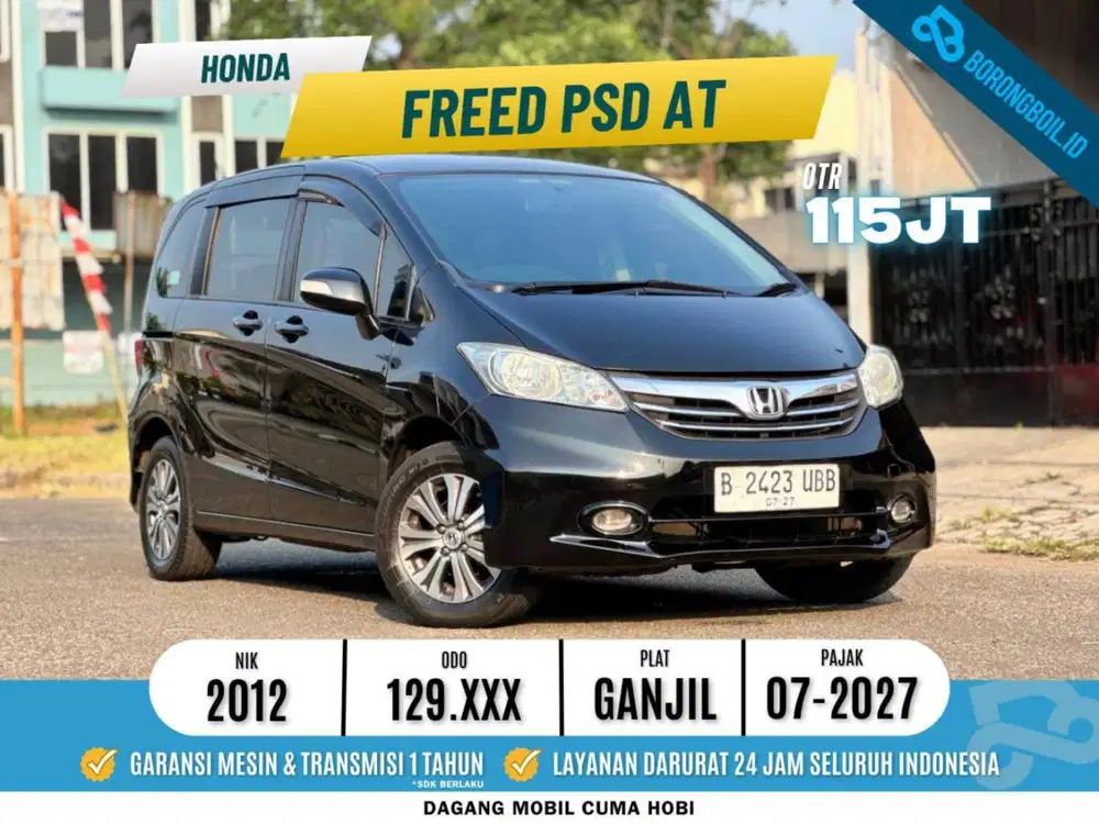 Termurah Honda Freed PSD at 2012 facelift Hitam 2013 sienta