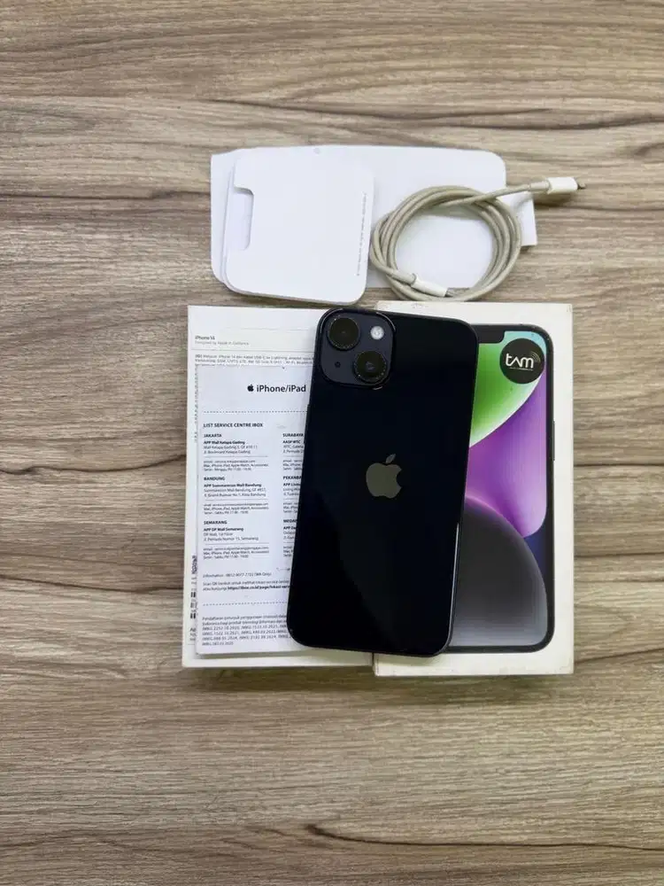 iPhone 14 128GB ibox garansi panjang