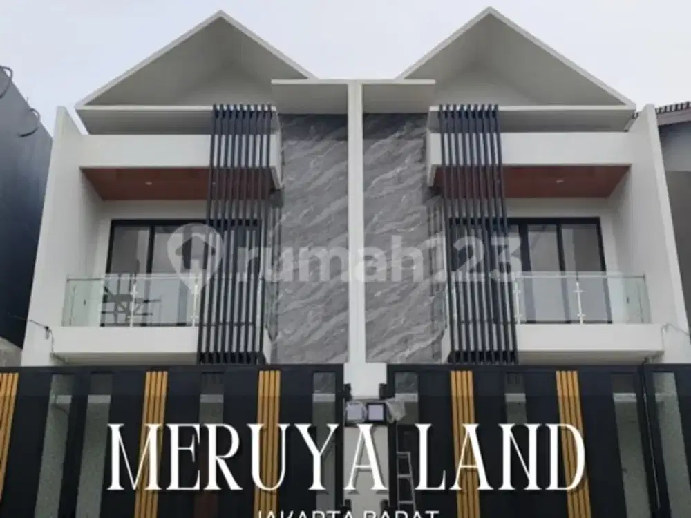 Brand New House Semi Furnished Dekat dengan Pintu Masuk Toll di Meruya Land, Jakarta Barat