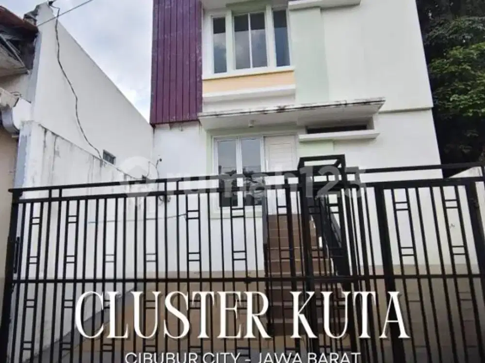 Rumah Cluster Siap Huni Lokasi Strategis di Cibubur City, Jawa Barat