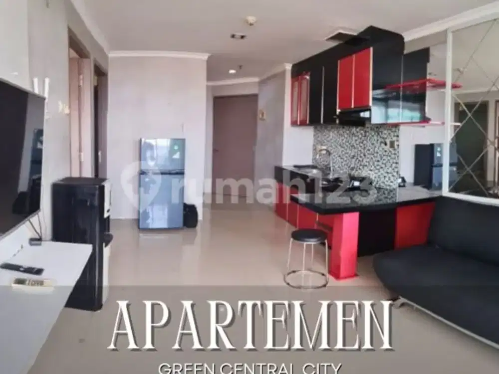 Apartemen Murah 1+1 Br Full Furnished View City di Green Central City, Jakarta Barat