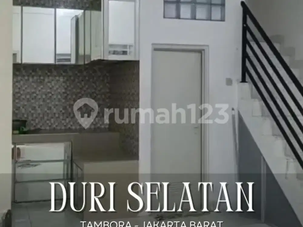 Dijual Cepat Rumah Tinggal Bangunan 3 Lantai di Duri Selatan, Tambora