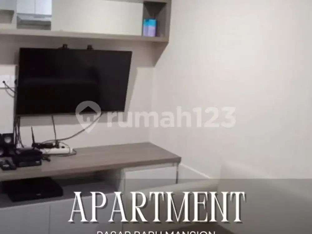 Apartemen Murah 2Br Full Furnished Lantai Sedang di Pasar Baru Mansion, Jakarta Pusat