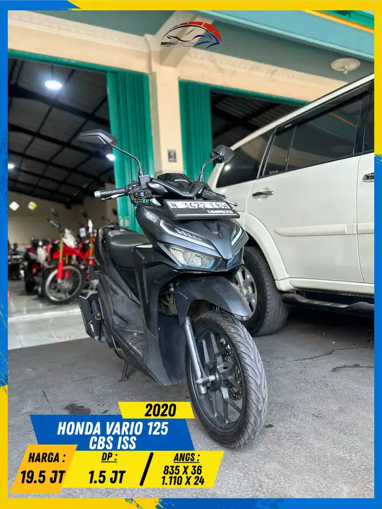 HONDA VARIO 125 CBS ISS 2020 MANTAP GASS MASZEHH HIKMAH MOTOR KEPUH