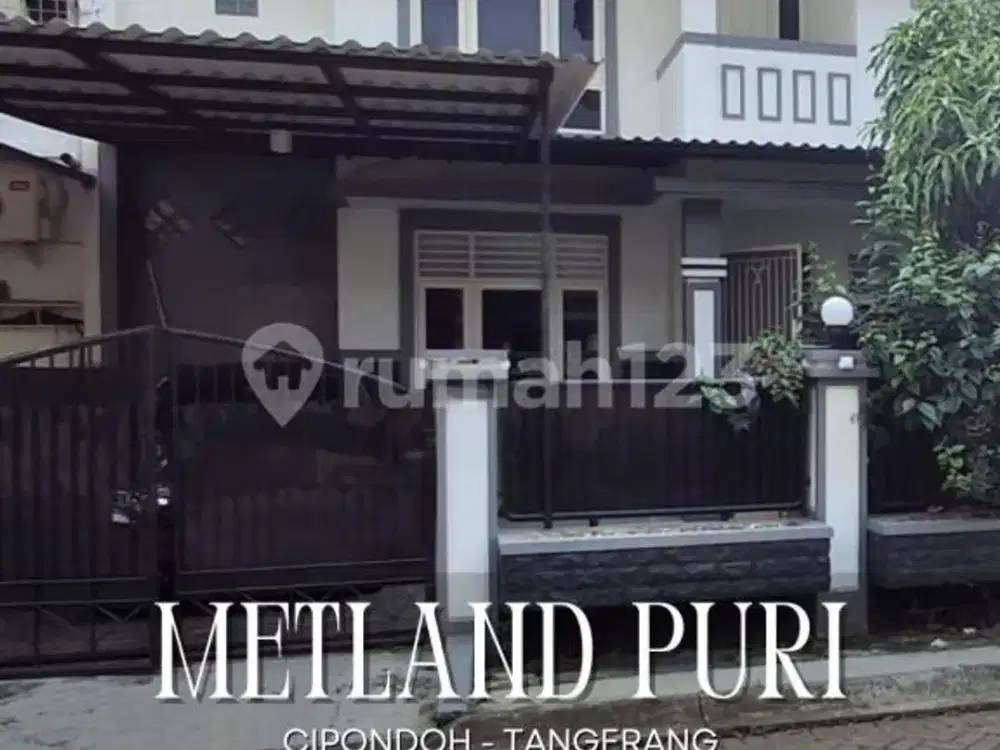 Dijual Rumah Siap Huni Dekat Tol di Metland Puri, Cipondoh