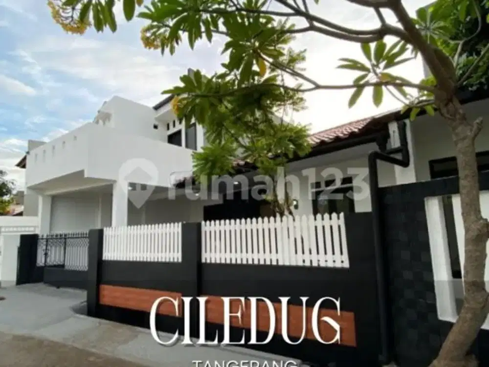 Rumah Estetik Dalam Komplek Bebas Banjir Lokasi Sangat Strategis di Ciledug, Tangerang