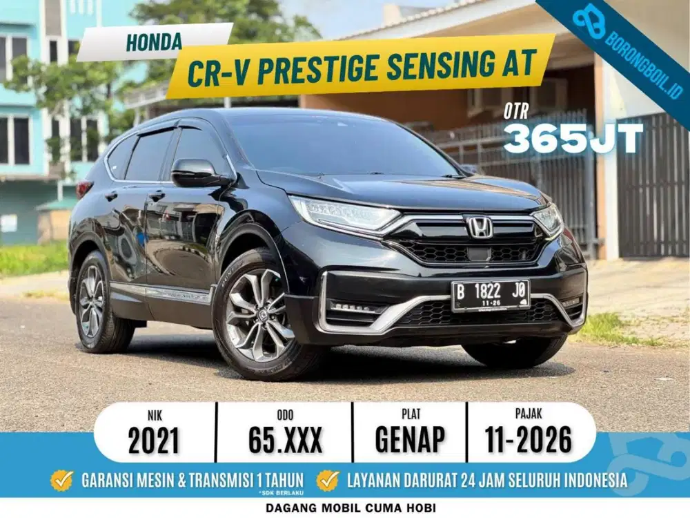 Honda CRV prestige sensing 2021 Hitam metalik 2022 CX5 Kuro