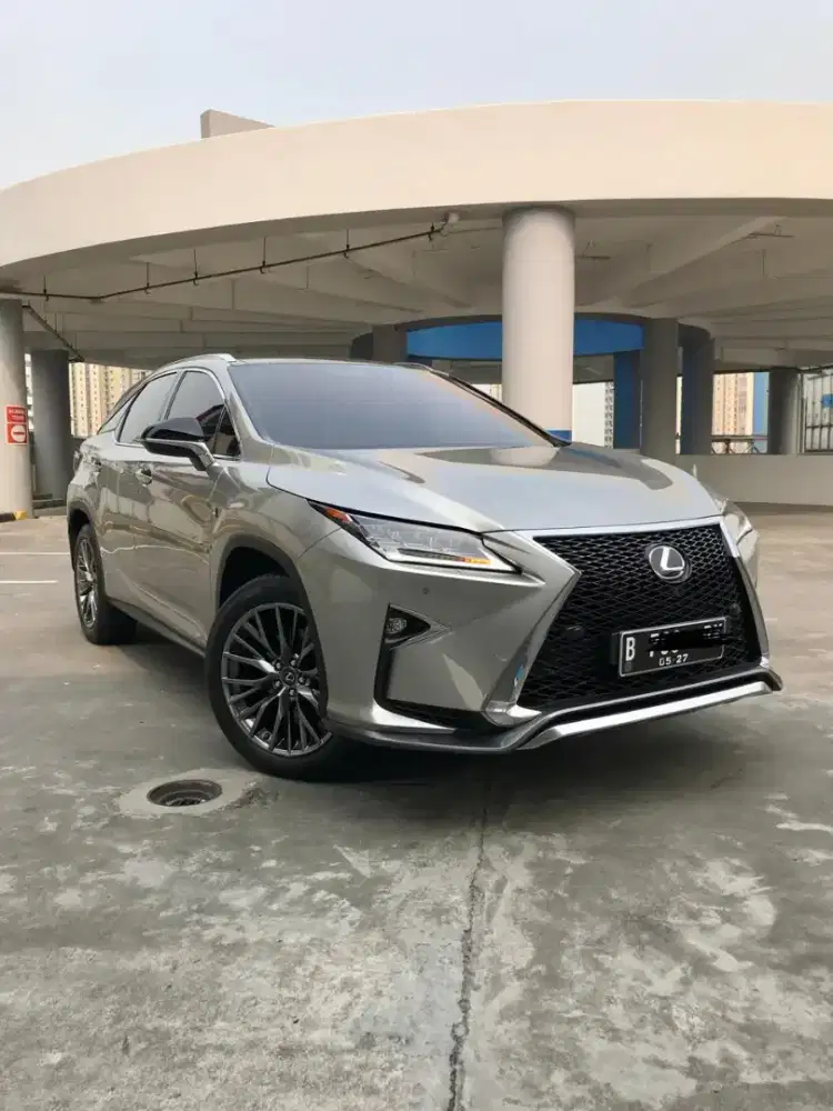Km 57rb Lexus RX200T F-Sport Th 2017 Sonic Silver Like New Condition!!