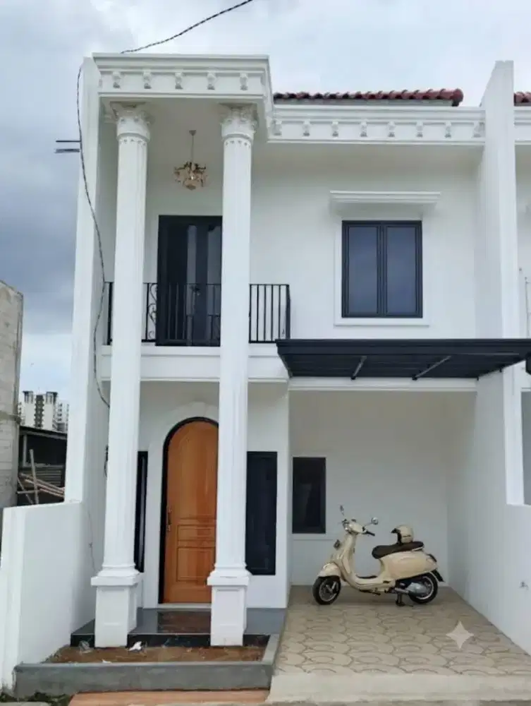 DI JUAL RUMAH MODERN KLASIK PONDOK BAMBU JAKARTA TIMUR