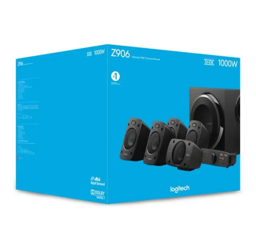 Speaker Logitec Z906 Surround 5.1 Dolby THX SOUND HOREG