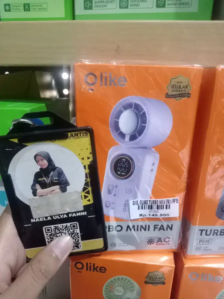 OLIKE TURBO MINI FAN PF15| ATLANTIS DAHSYAT