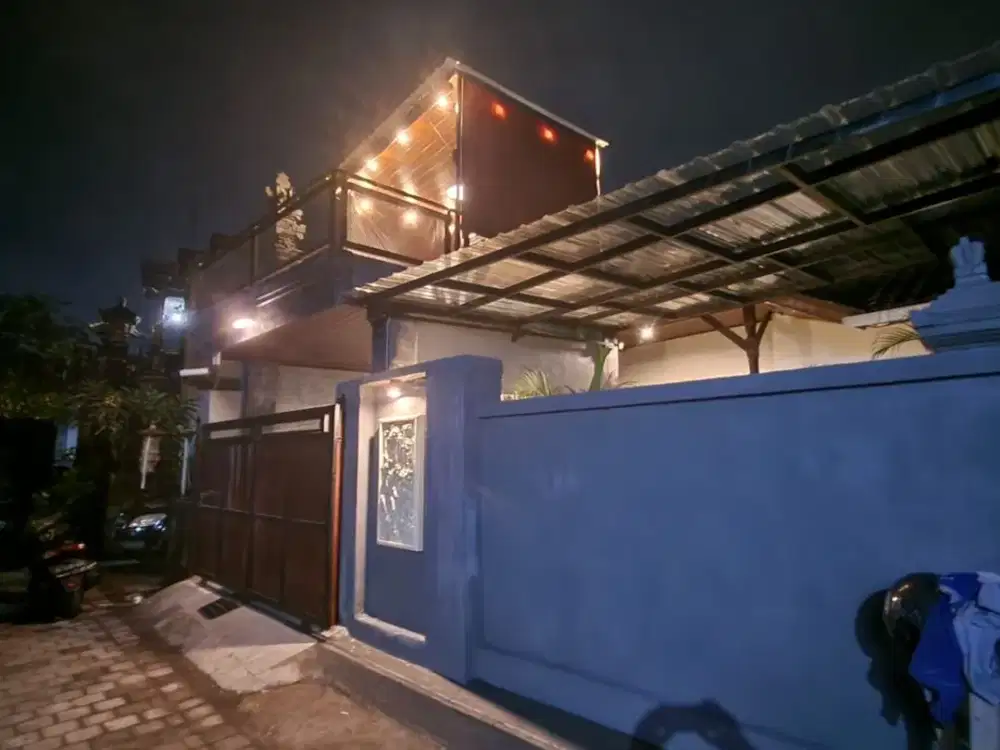 Rumah semi villa di denpasar padang sambian Dekat kemana mana Lokasi super nyaman dan tenang