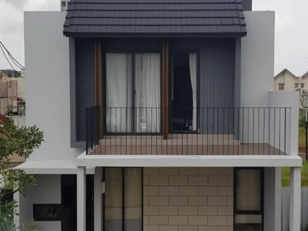Dijual Rumah Hunian Mewah 3 KT di Cluster Wisteria – Tipe A dengan Attic & Sky Balcony!