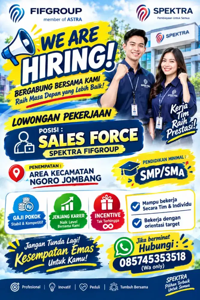 Lowongan Kerja Area Jombang