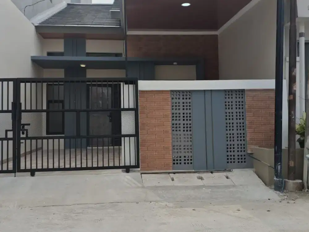 Rumah Baru LT 90m, 3 KT, 2 KM, SHM di Taman Harapan Baru Bekasi