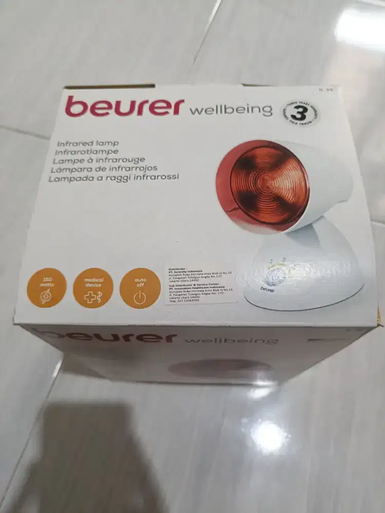 Beurer IL 35 inframerah lamp 150 Watt with timer
