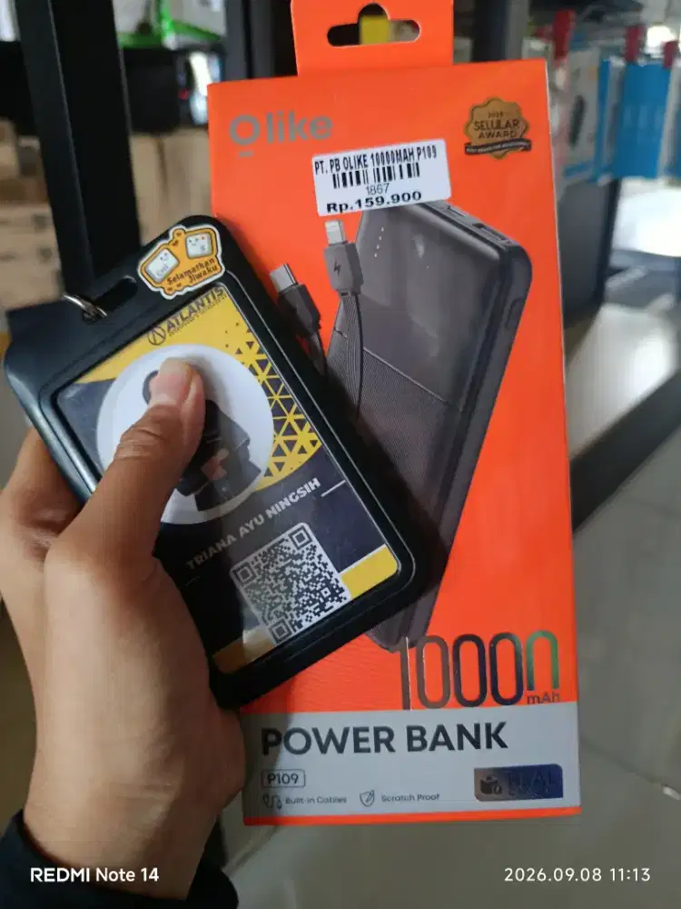 PT CHARGER OLIKE 10000MAH P109 | ATLANTIS DAHSYAT
