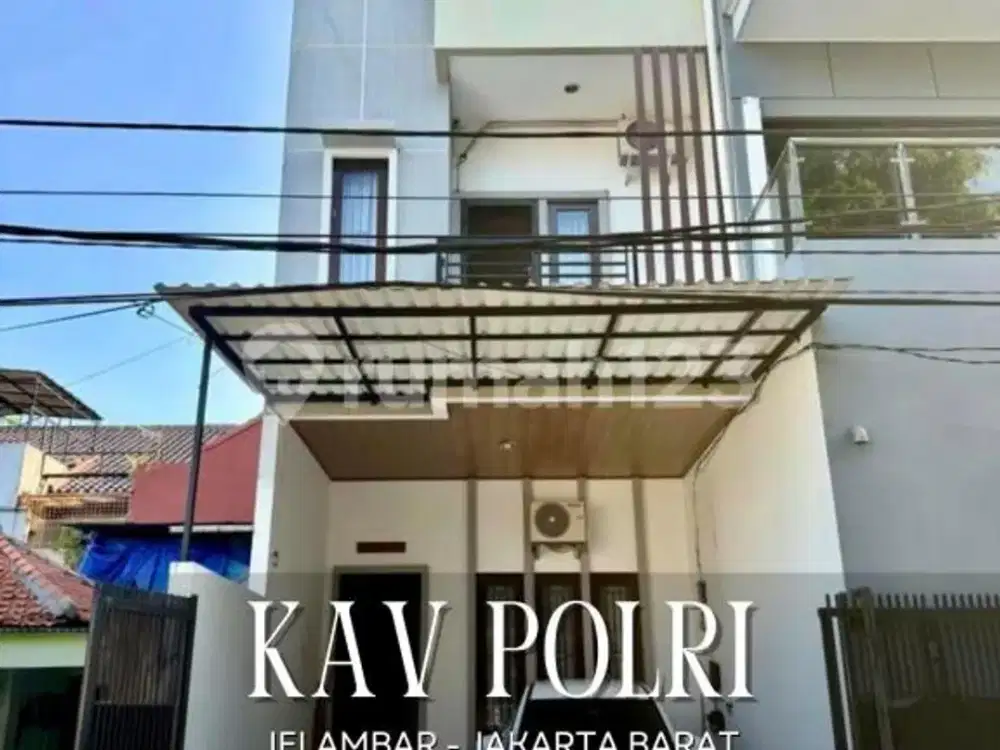 Dijual Cepat Rumah Tinggal Siap Huni Semi Furnished Bebas Banjir di Kav Polri, Jelambar