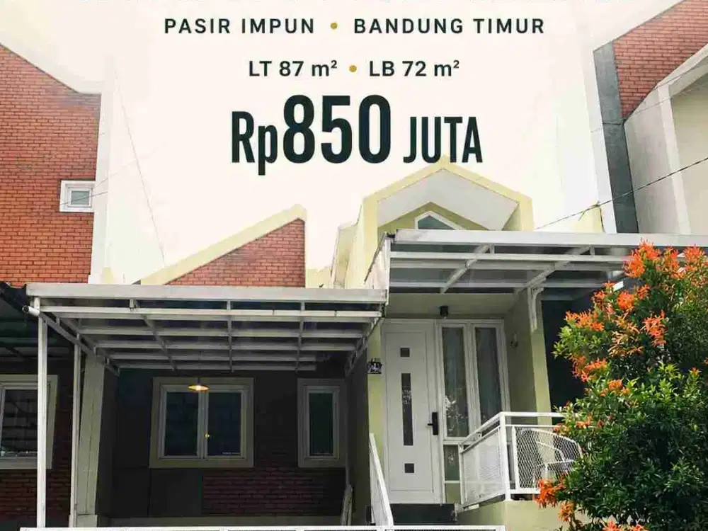 Rumah Pasir Impun Dekat Arcamanik Bandung
