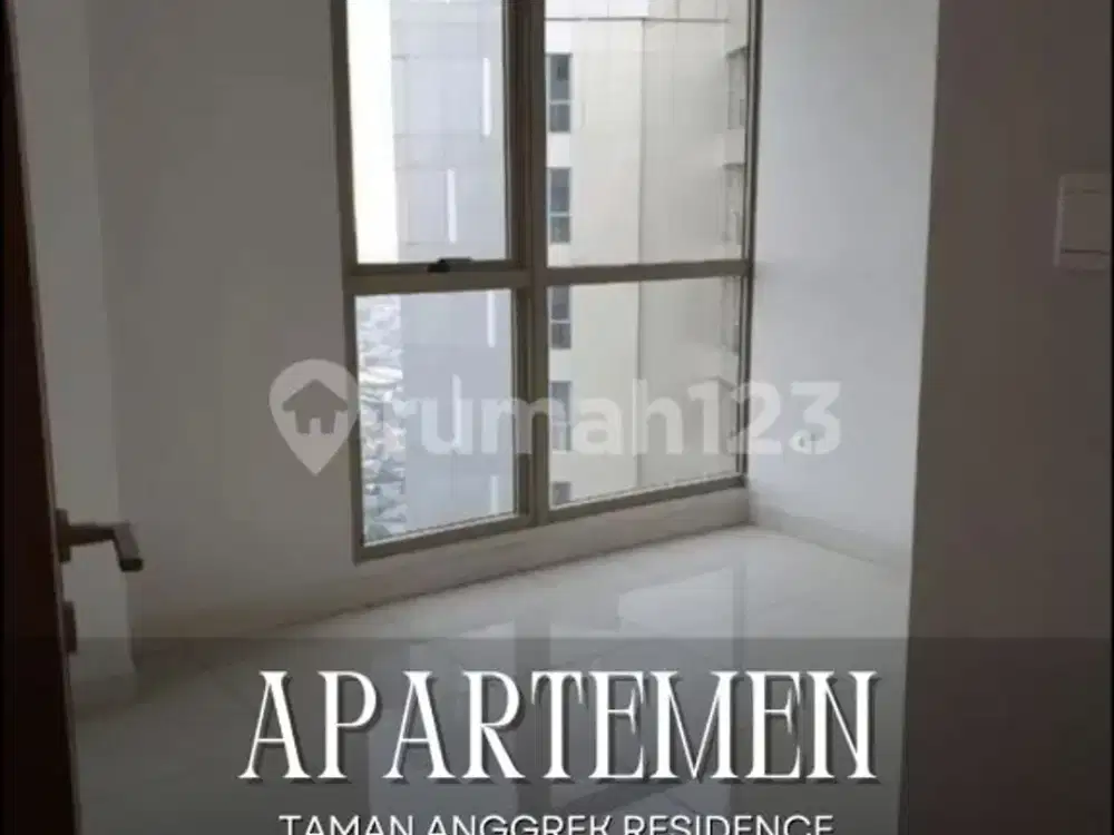 Dijual Cepat Apartemen 2Br Semi Furnished Lantai Tinggi di Taman Anggrek Residence, Jakarta Barat