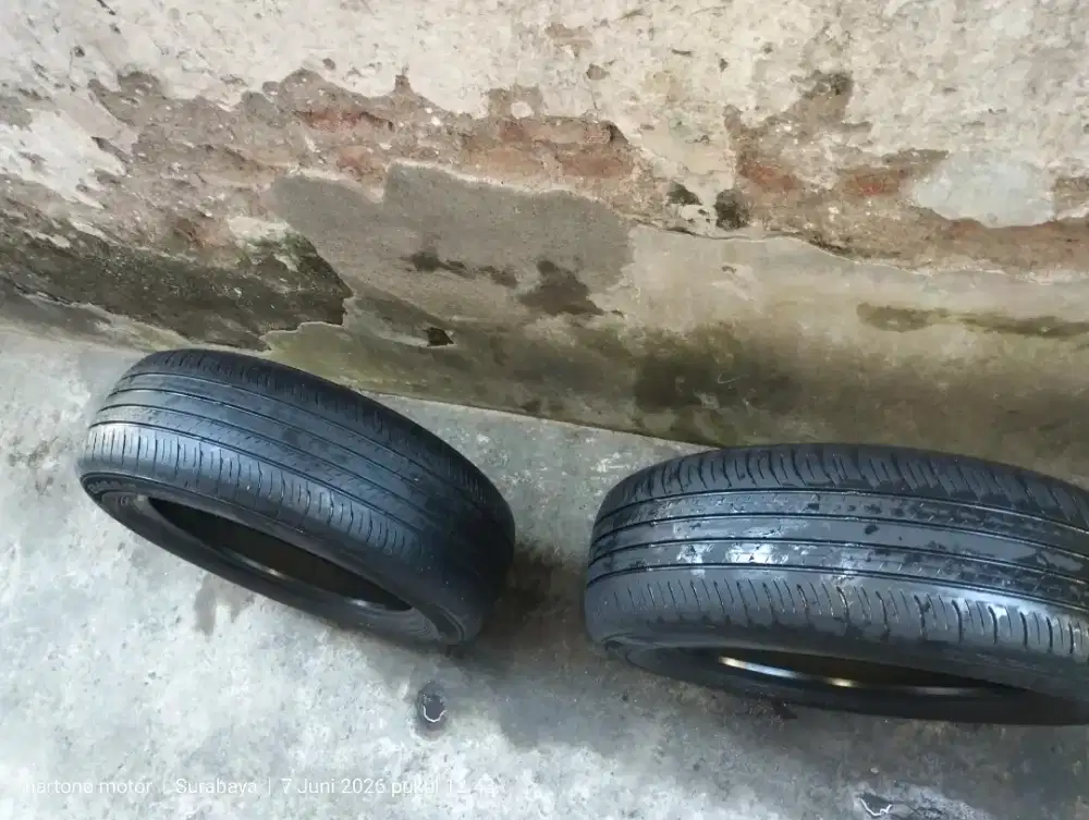 Ban ex new rush kondisi 80% Dunlop