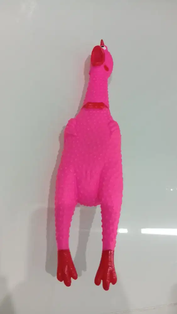 Squeaky Chicken Pink