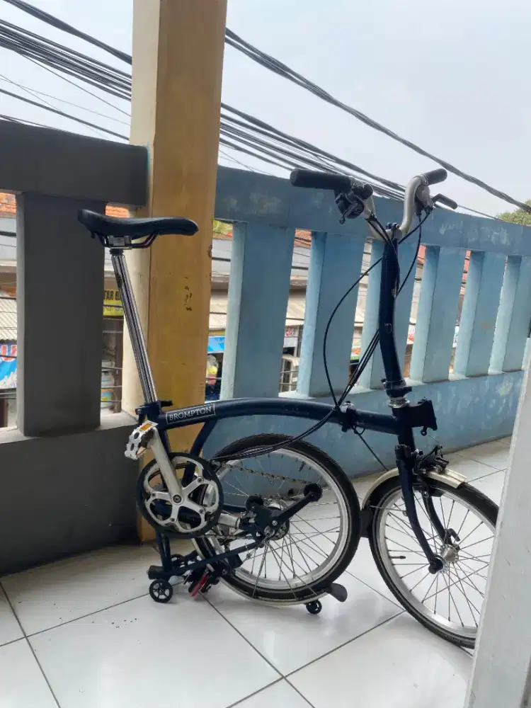 Brompton M2L Tempest Blue 2020