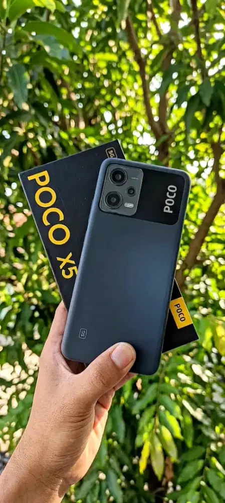 Poco X5 5G 256 NFC Fullset Resmi Indonesia