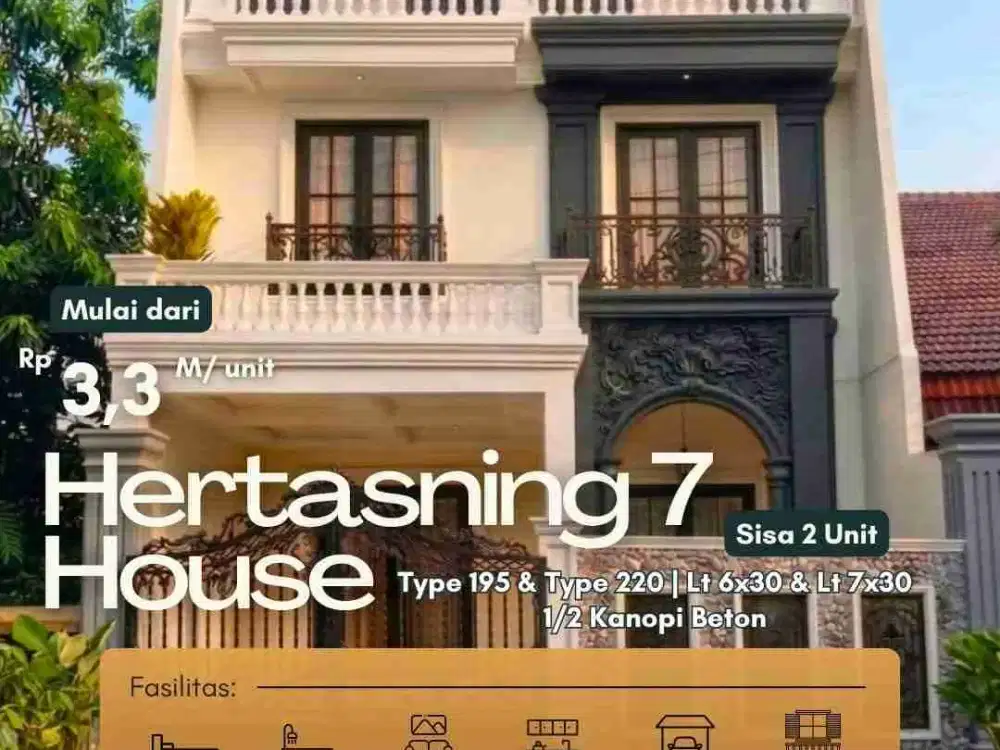 RUMAH BARU CLASSIC MODERN - HERTASNING PETTARANI