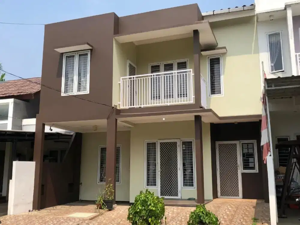 Dijual Rumah di Dalam Cluster Graha Raya Tangsel Kondisi Terawat Semi Furnished GB-17018