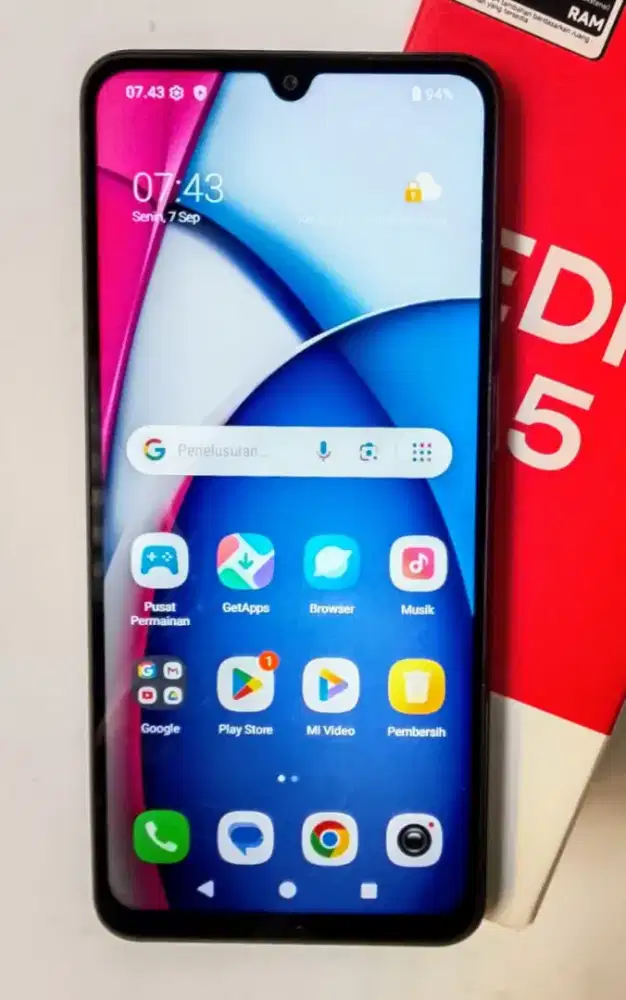 Redmi A5 Ram 4+4/128 Fullset msh mulus