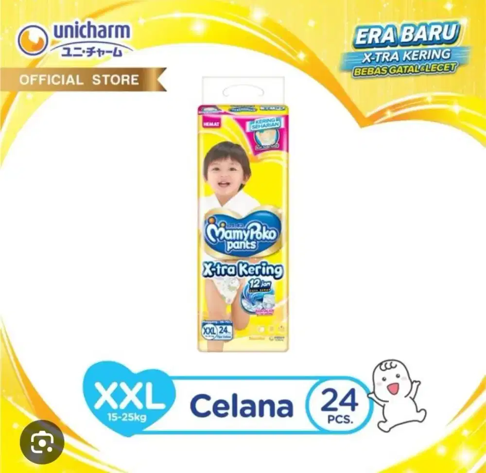 Mamy Poko XXL isi 24pcs