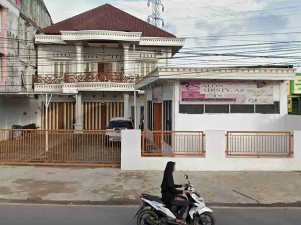 jual rumah mewah pinggir jalan protokol