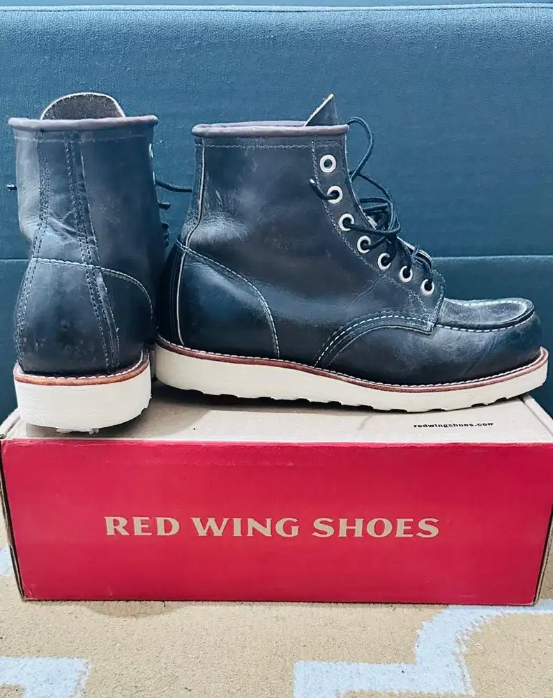 Red Wing Moc Charcoal Size 7D (25 cm)