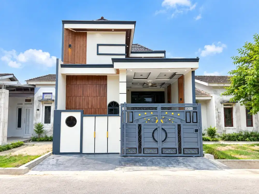 Rumah Baru Cantik  Modern Minimalis Bonus Teras Belakang Di Citra Indah City Cileungsi