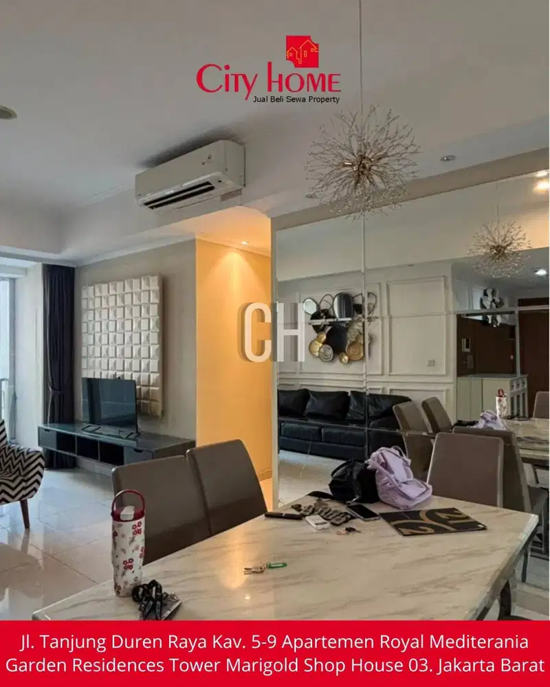 Luxury Condo 3BR Taman Anggrek Residence – Premium Siap Huni