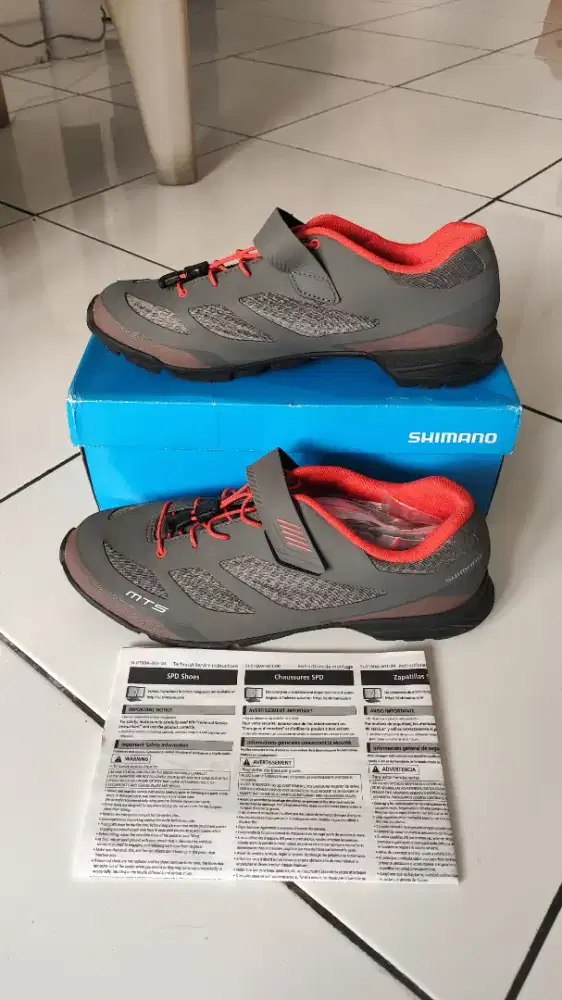 Sepatu Sepeda MTB / Touring Shimano MT5 (Original) - Kondisi Mulus