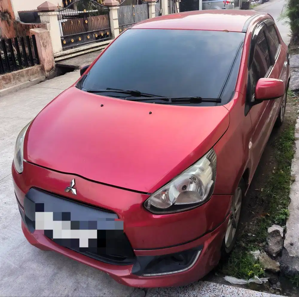Mitsubishi Mirage Sport AT 2014 Merah Padang – Tangan Pertama, Terawat