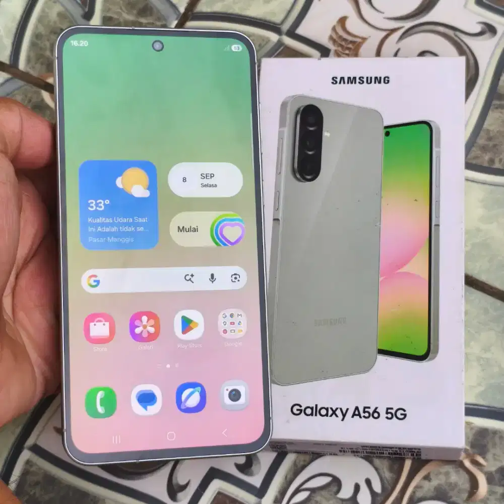 BACA DESKRIPSI || Samsung A56 8/256gb Fullset Nominus