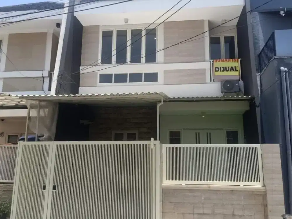 Rumah Babatan Pantai Kenjeran Indah Modern Dkt Sutorejo Mulyosari Mentari Pakuwon City Wisma Permai