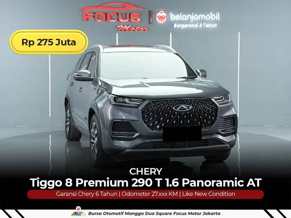 LOW KM !! Chery Tiggo 8 Premium 290 T Panoramic 2023/2024/2025