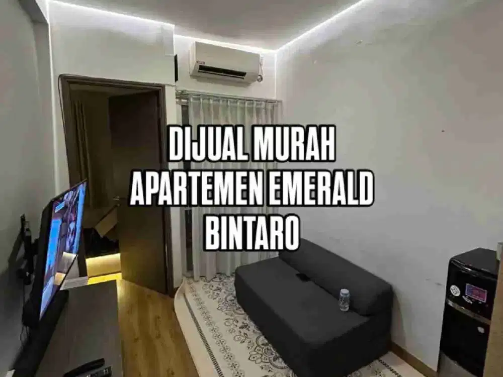 DIJUAL MURAH APARTEMEN EMERALD BINTARO