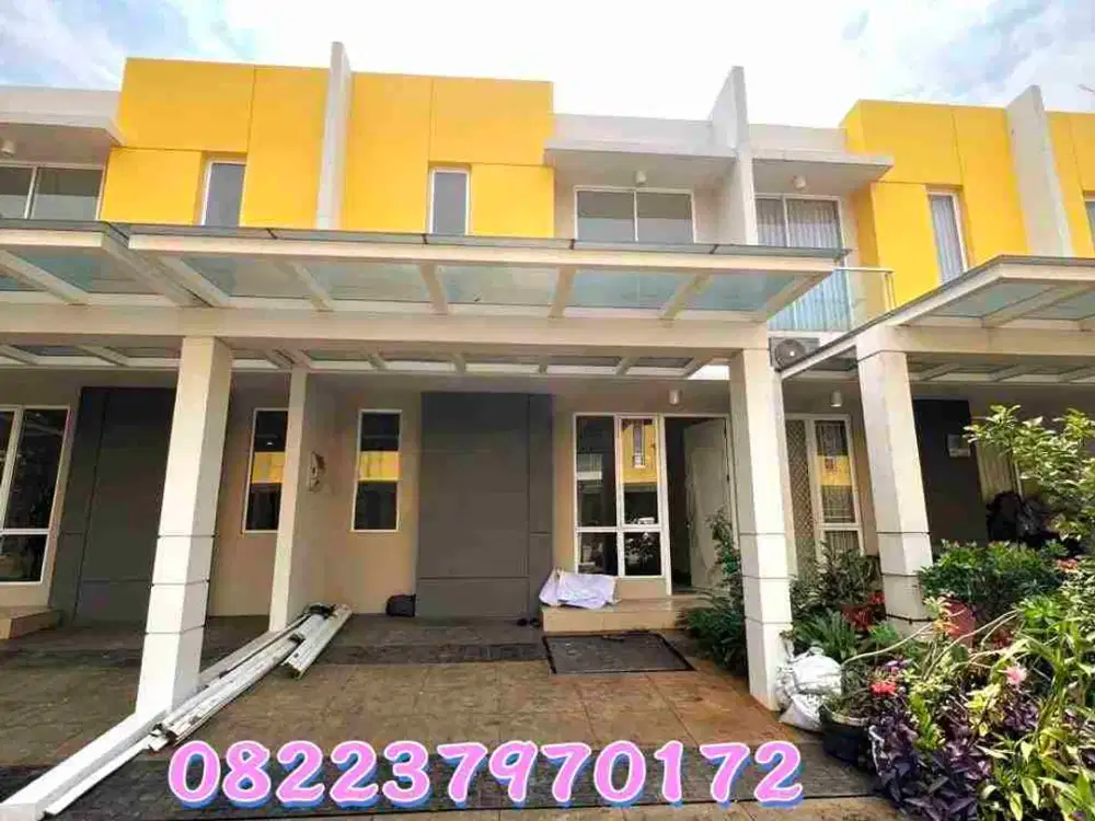 DIJUAL RUMAH HUNIAN MODERN CLUSTER EROPA SEDAYU CITY KELAPA GADING JAKARTA TIMUR