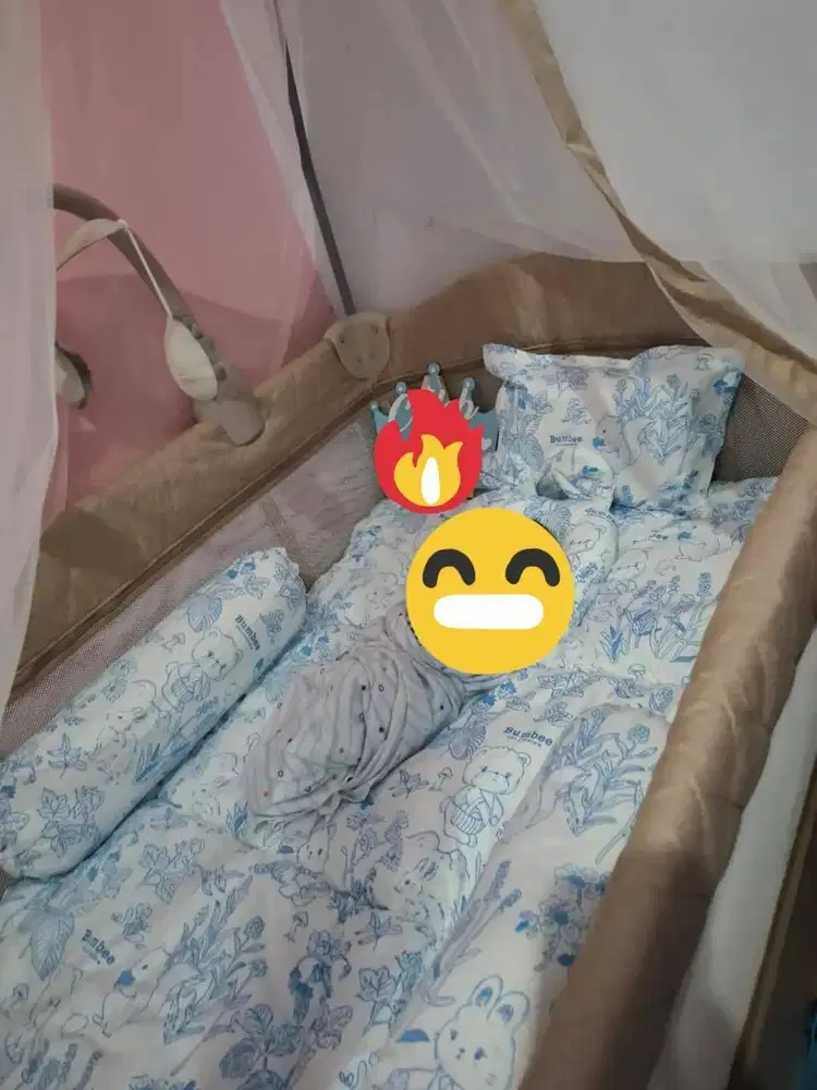 Baby Box Pliko B 868 SLR warna Beige COD Tigaraksa